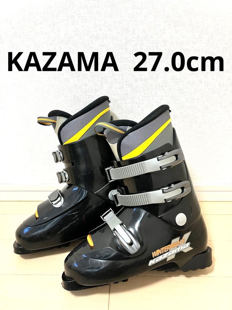 KAZAMA カザマ　スキーブーツ 27.0センチ 313mm