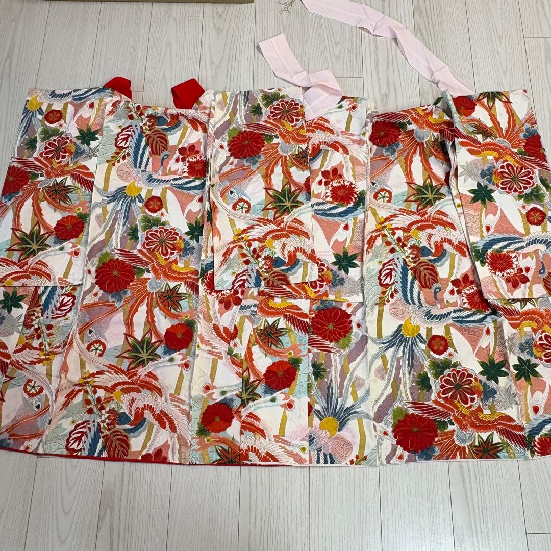 双子コーデ　2着　アンティーク着物　子供着物　七五三 産着