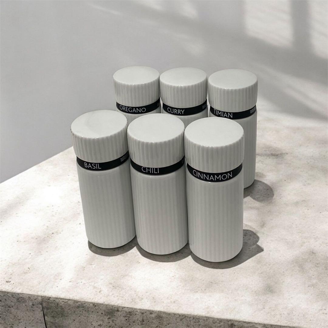 ［未使用品］ロイヤルコペンハーゲン　スパイスジャー　セット