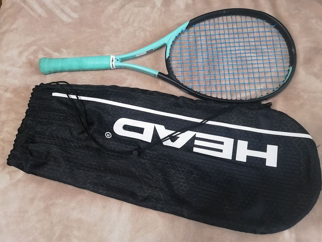 HEAD テニスラケット ターコイズ ケース付 BOOM MP600
