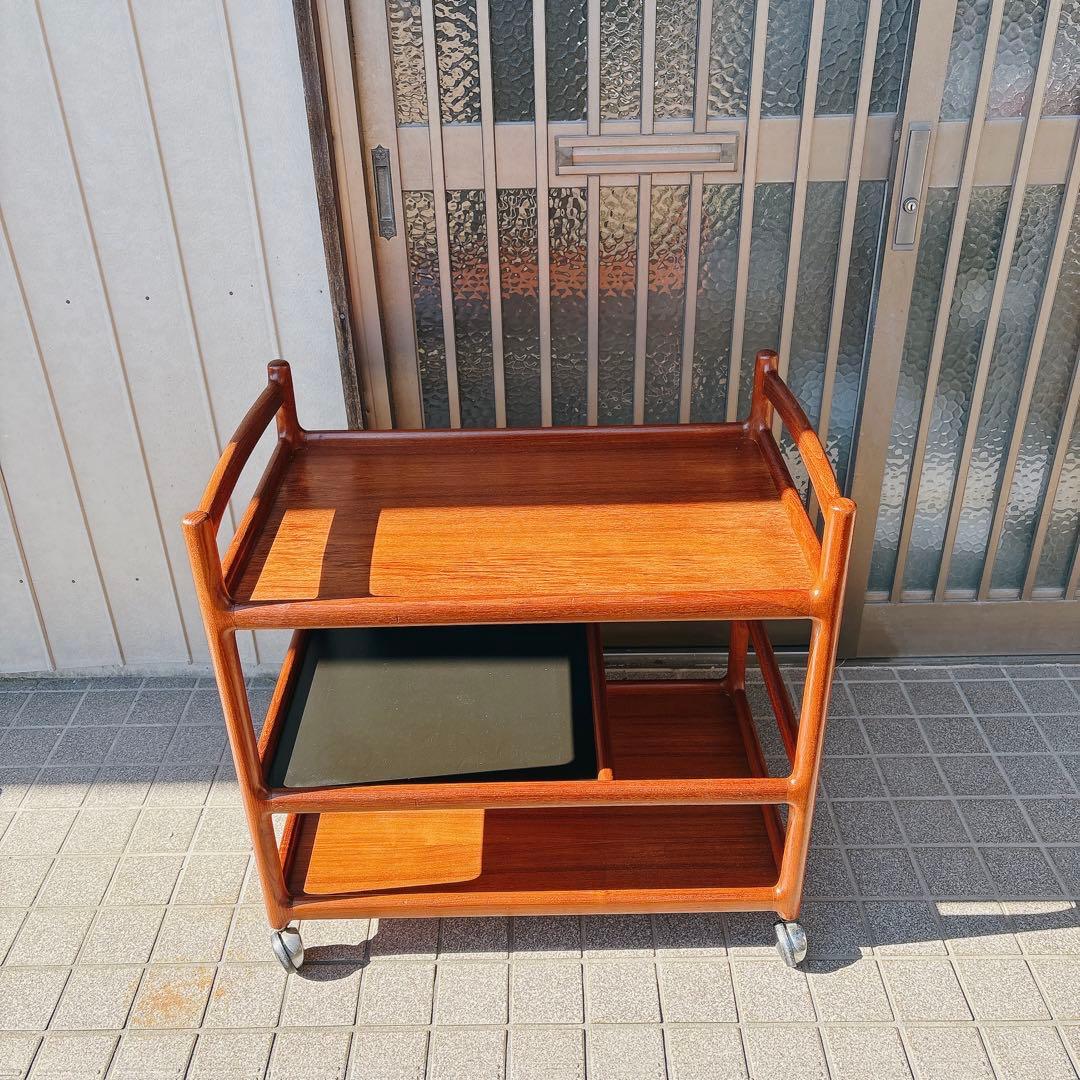 ヨハネスアンダーセン　ワゴン　サイドテーブル　北欧家具/北欧ビンテージ