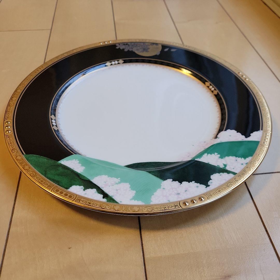 【100周年アニバーサリー】ノリタケ②　四季彩舞曲　桜　27cmプレート