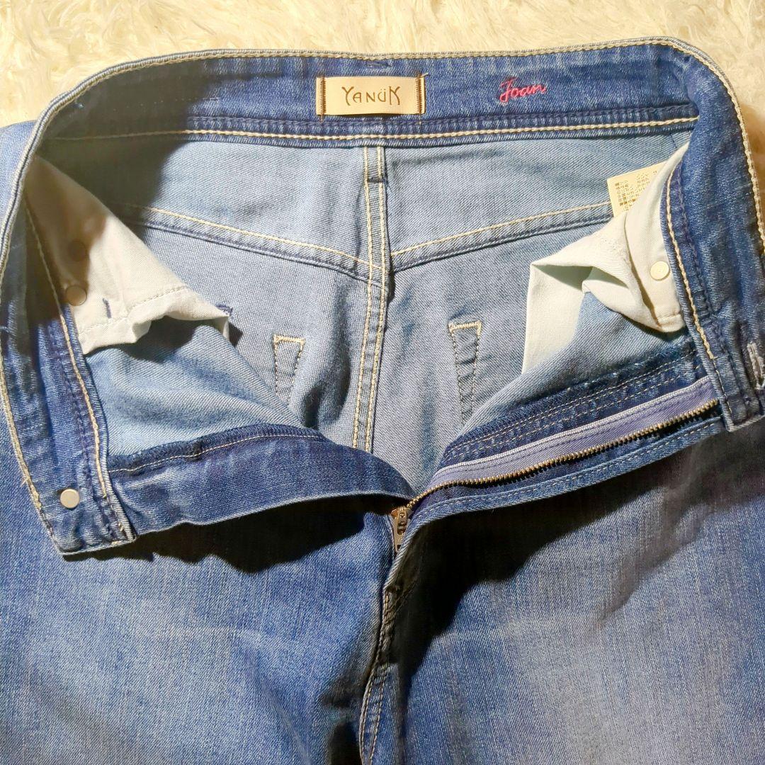 美品 YANUK joan JEANS FACTORY別注 (25) ワイド