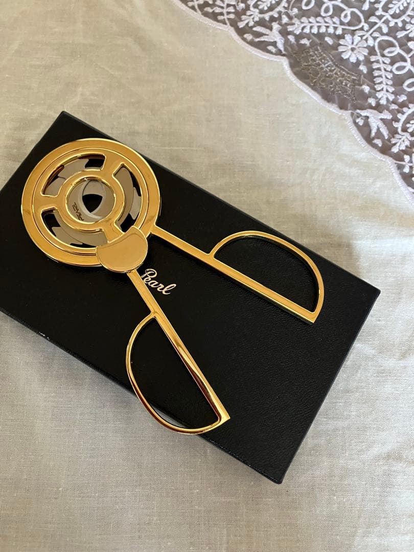 Pearl トリプルブレードシガーカッター　ゴールド