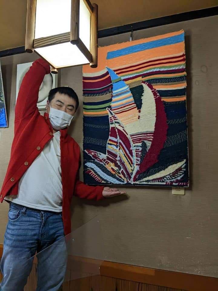 蓮の花をモデルにネアリカで作りました。