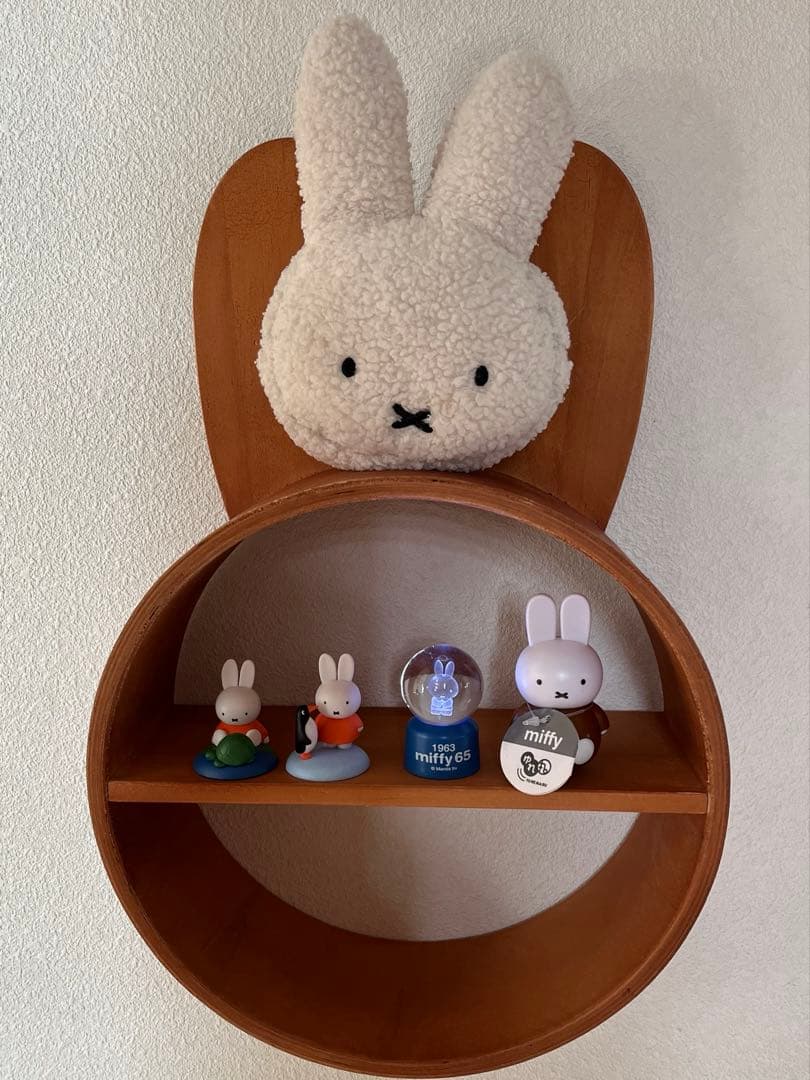 スタディオクリップ ミッフィー ウォールシェルフ(4点付き)