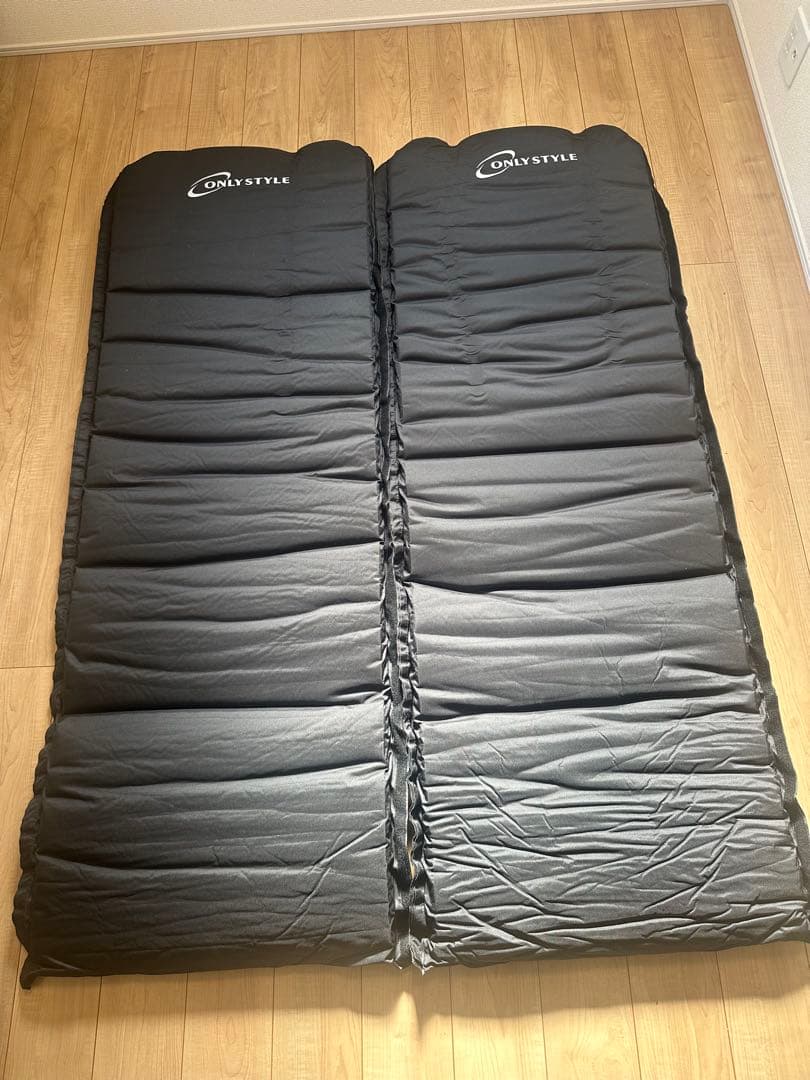ONLYSTYLE インフレーターマット ブラック 車中泊✨
