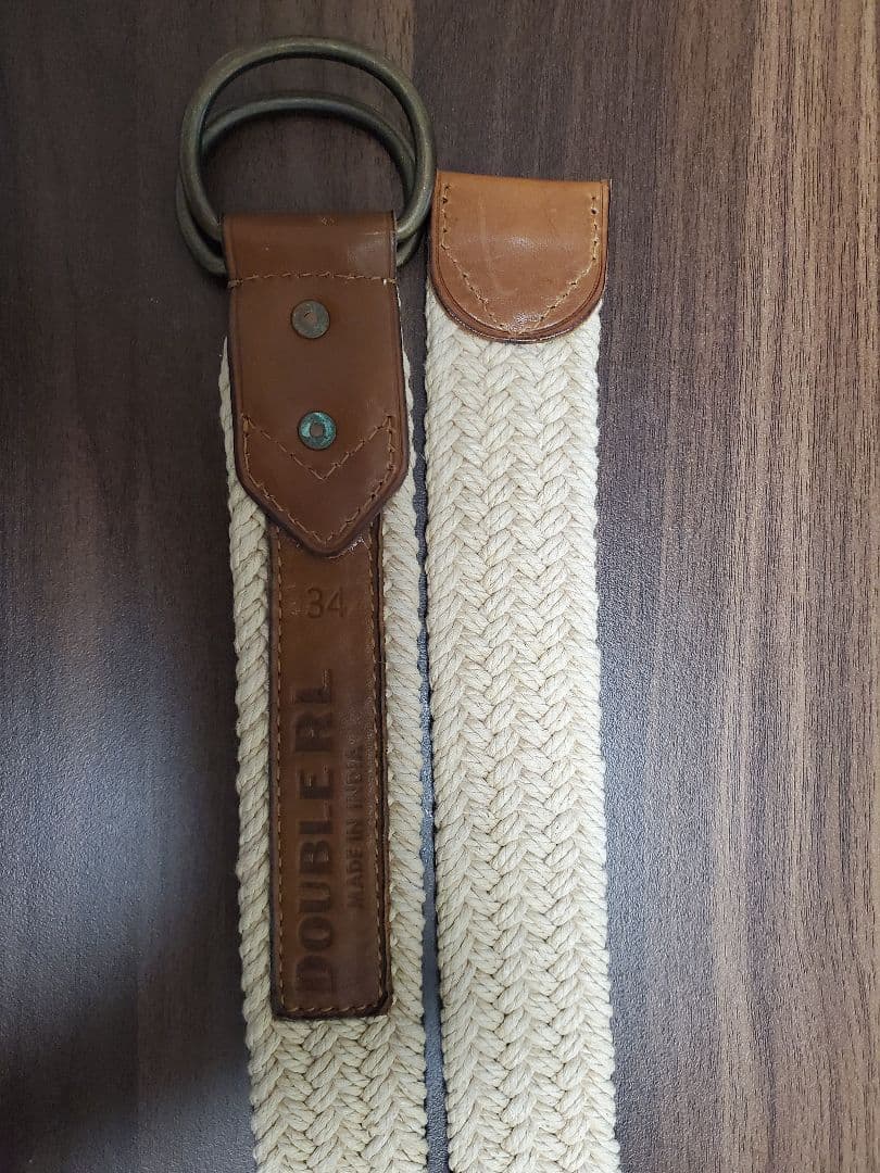RRL DOUBLE RL ロープベルト