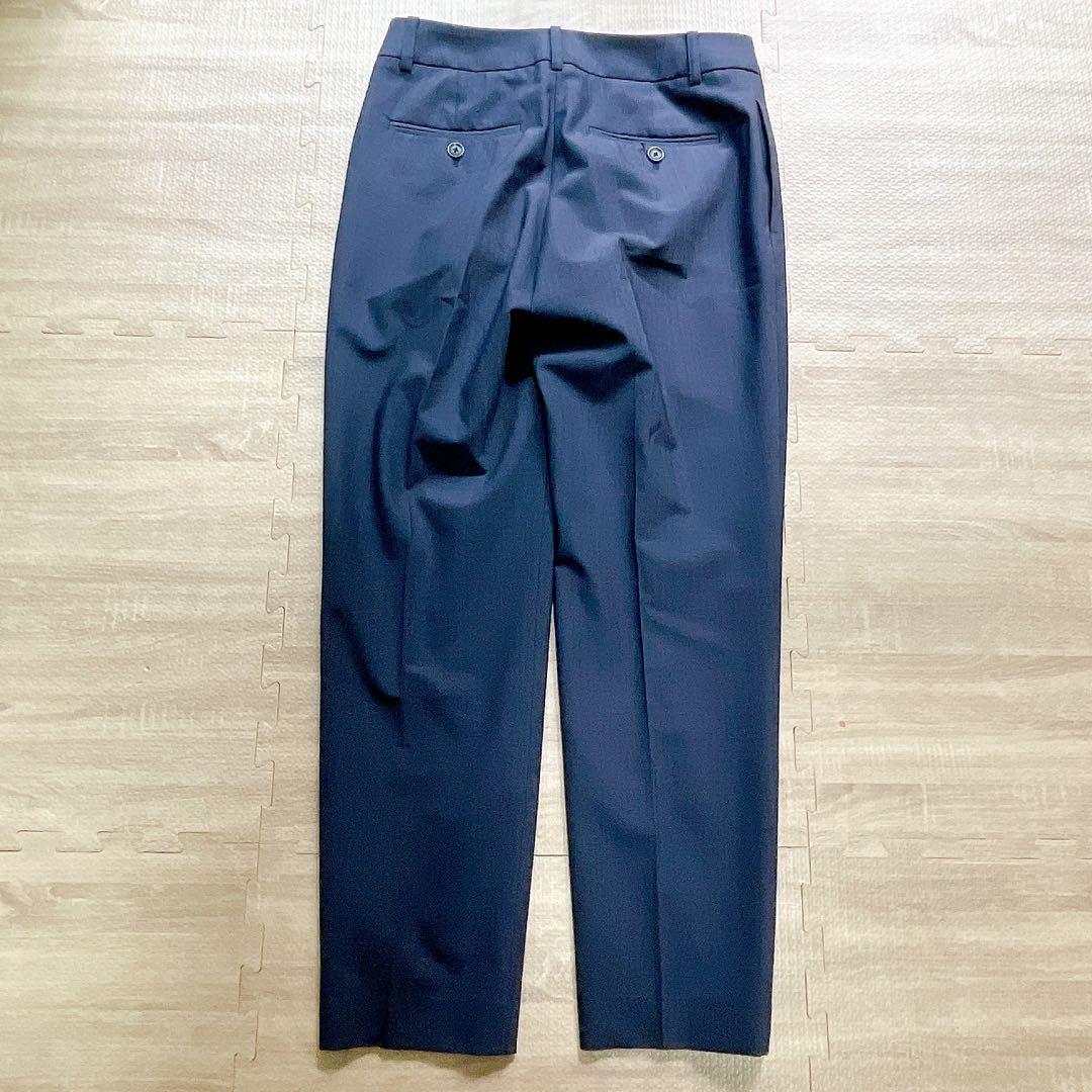 美品⚑グリーンレーベルリラクシング カチリラ パンツスーツ ネイビー 36 S