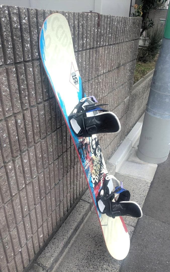 ロシニョール スノーボード DISTERCT 155cm バィンディング付き