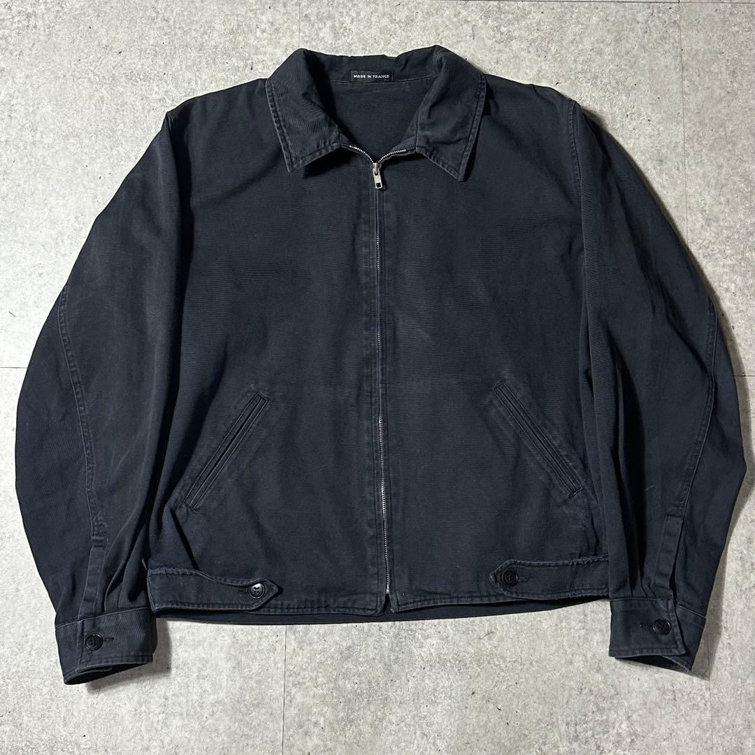 agnes b homme 1 コットン ブルゾン チンストラップ 90s