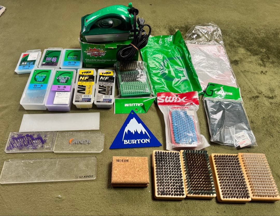 スノーボード ワックスセット BURTON ガリウム トコ