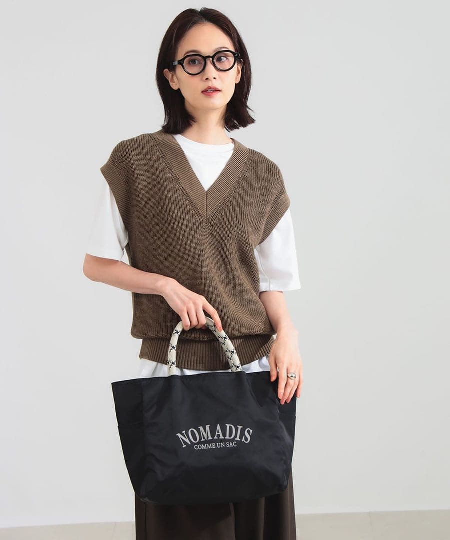 【別注】NOMADIS / SAC2 W リバーシブル ロゴトートバッグ