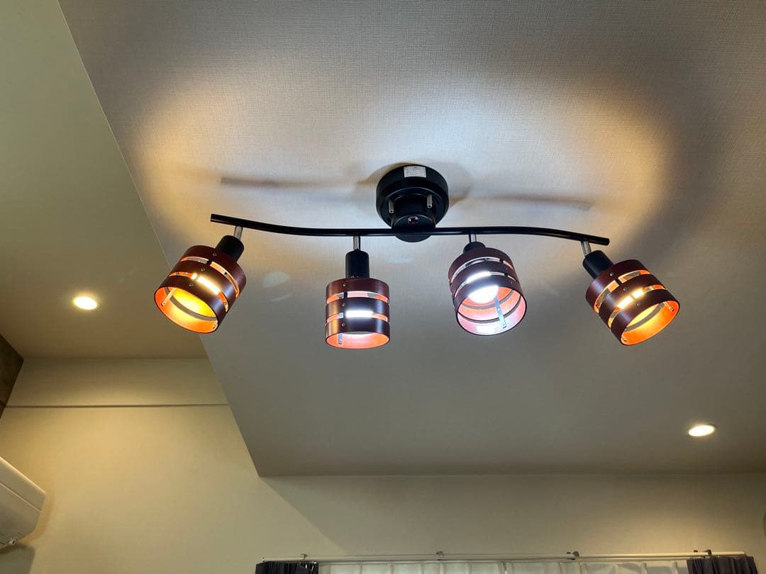 【大幅値下げ•東京メタル工業】シーリングライト（電球付き）