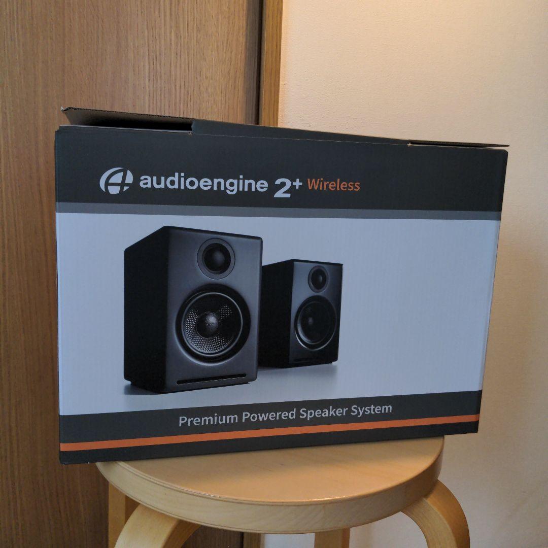 Audioengine A2+ wirelessブラック極美品　専用スタンド付き
