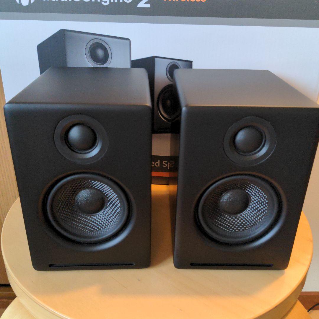 Audioengine A2+ wirelessブラック極美品　専用スタンド付き