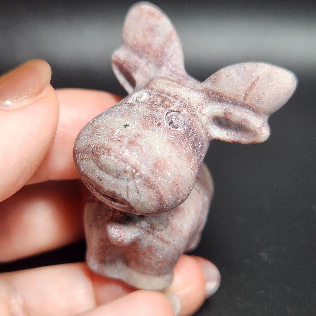 天然石【新品】クリスマス置物セット ツリー&トナカイ&プレゼントBOX★合計７点