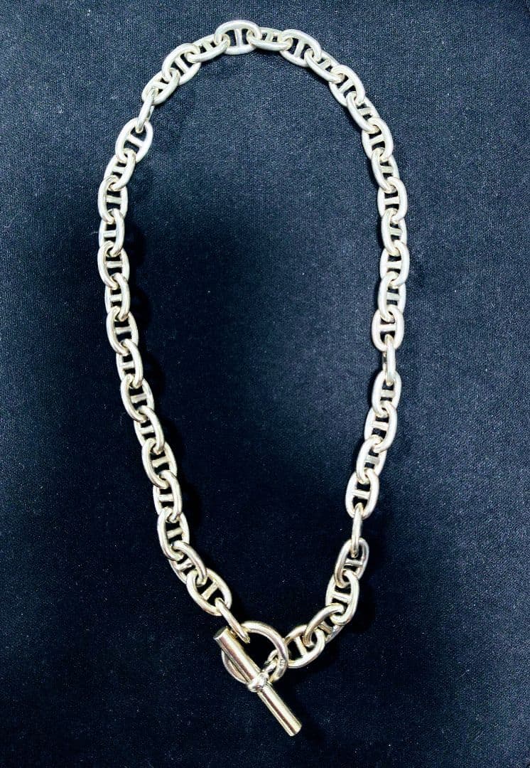【値下げ！⠀】アンカーチェーン ネックレス シェーヌダンクルデザイン