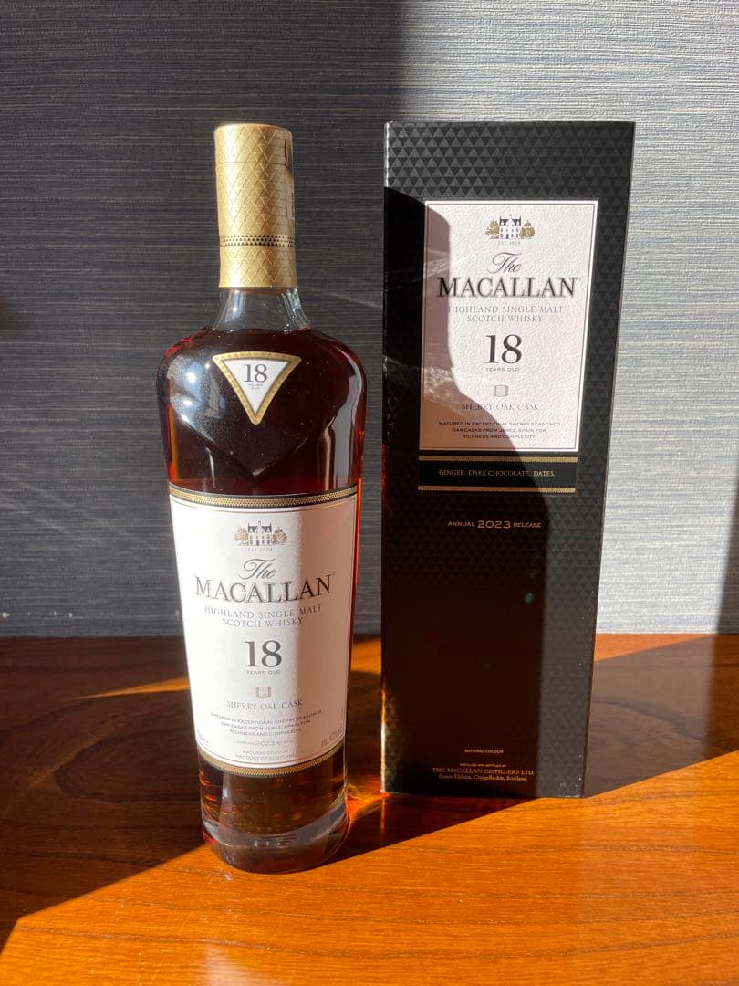 ウイスキー The Macallan 18 Years Old 700ml