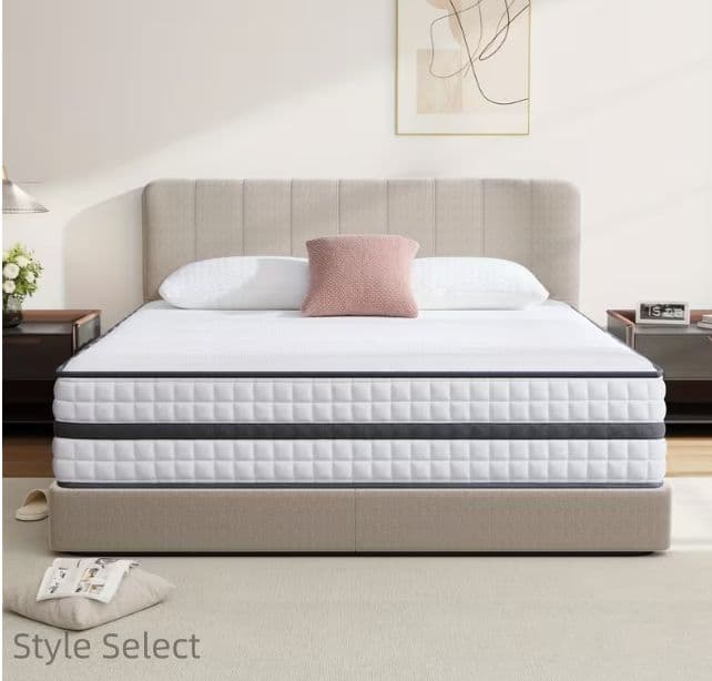 20cm高反発マット シングルイズポケットコイル構造的圧力サポート通気性ホワイト