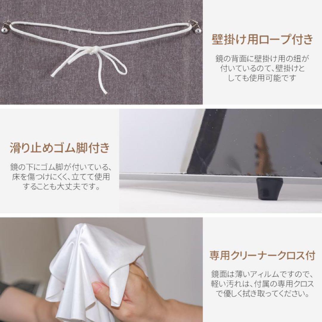 【新品】SILVER 割れないミラー 160×60 全身鏡 ウォールミラー