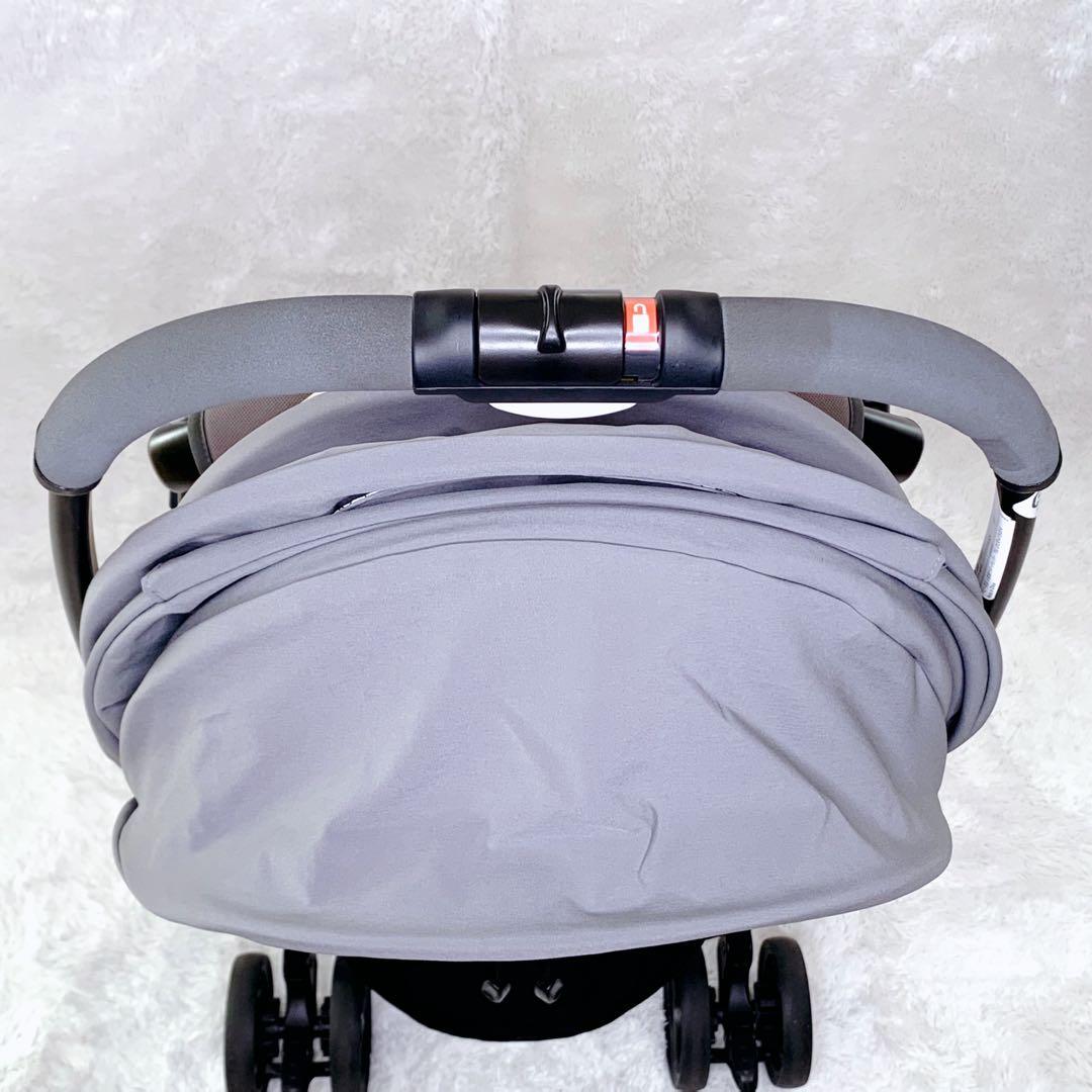 【美品】アップリカ A型 ベビーカー カルーンエアーAC 超軽量 折りたたみ