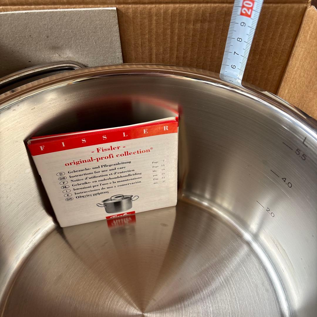 フィスラー24㎝ Original-Profi Collection シチュー鍋
