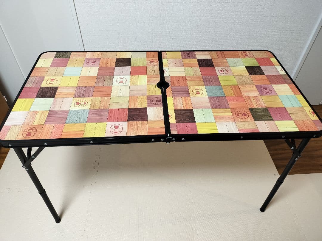 Coleman　コールマン フォールディングテーブル 120 モザイク