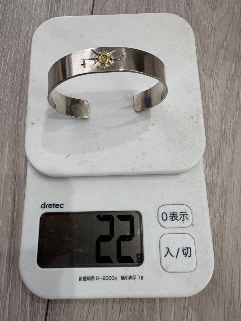 ゴローズ　GORO S バングル　太陽メタル　鷹彫り
