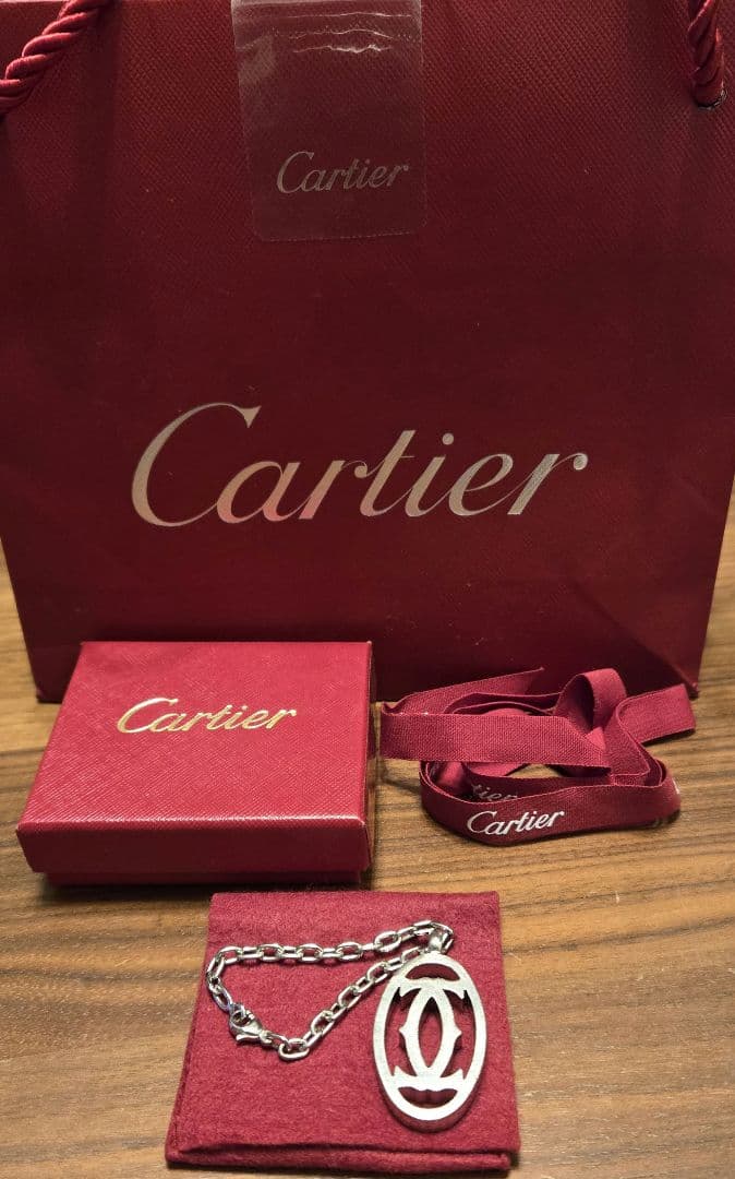 カルティエ　キーリング　ペンダントトップ