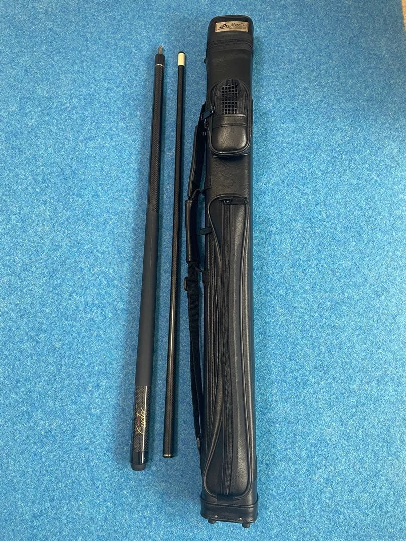 Cuetec cue と Mezz 2×3 キュー ケース