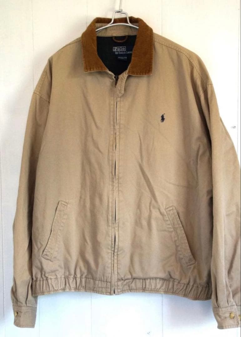 Polo RalphLauren ポロラルフローレン スウィングトップ　ベージュ