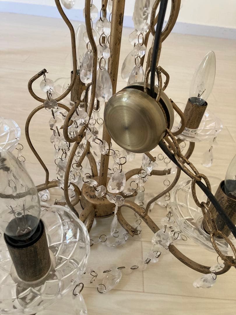 ビンテージ風シャンデリア
