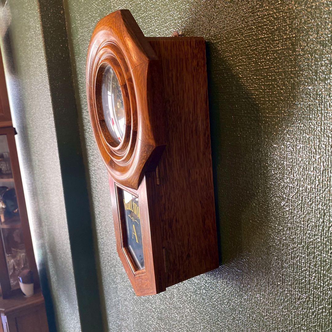 希少 柱時計 掛け時計 REGULATOR アンティーク 昭和レトロ インテリア