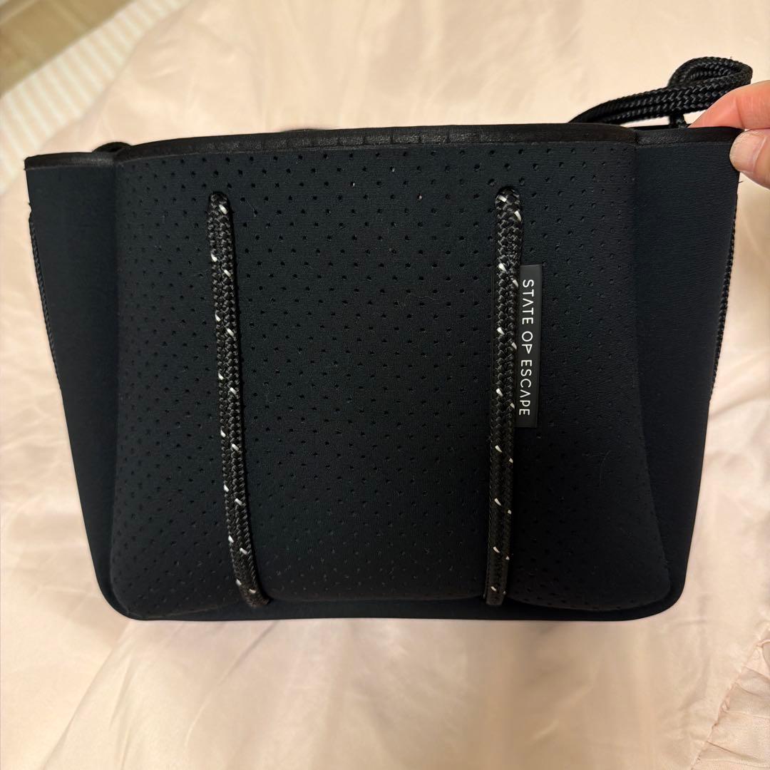 STYLE OF CARE メッシュトートバッグ ブラック