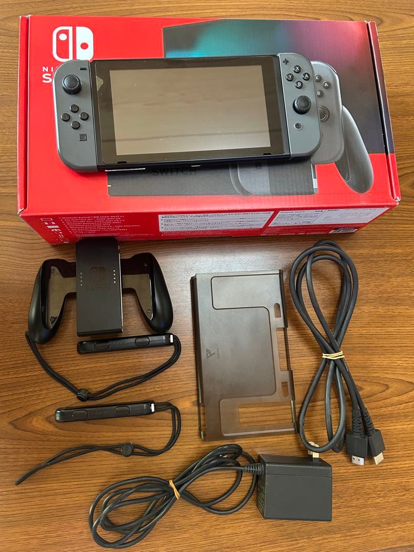 Nintendo Switch グレー 本体 付属品付き