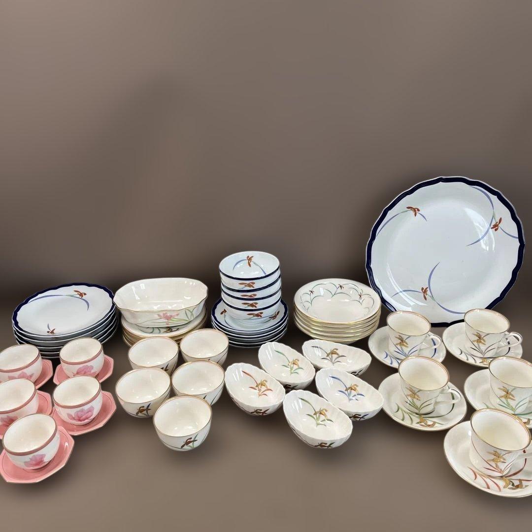 香蘭社 蘭 金彩 コーヒーカップ、食器、まとめて