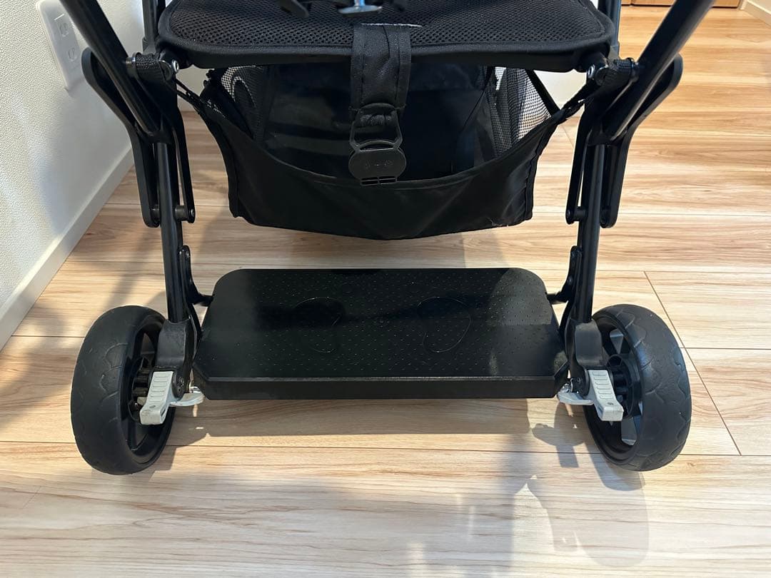 KATOJI カトージ　二人乗りベビーカー　2人でゴー　ブラック