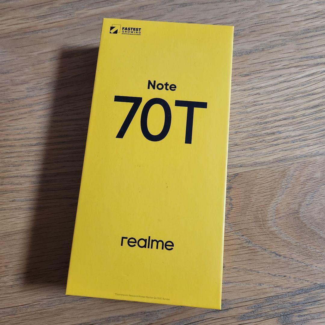 新品未開封！ realme Note 70T Gold 4GB 128GB