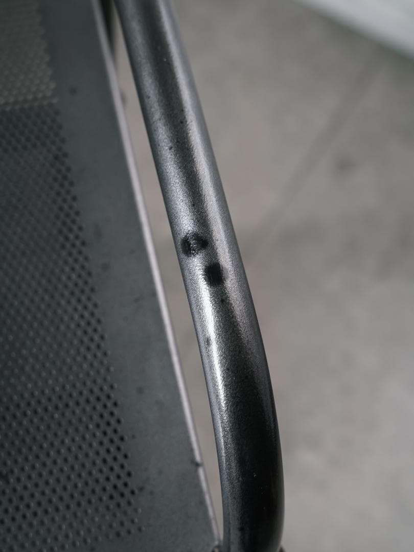 ヴィンテージ パンチングメタルラック/テーブル インダストリアル