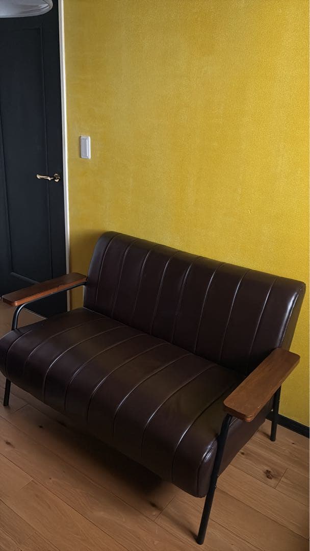 【神戸市灘区直接引き渡し限定】ニトリ　Nシールド　2人掛けソファ