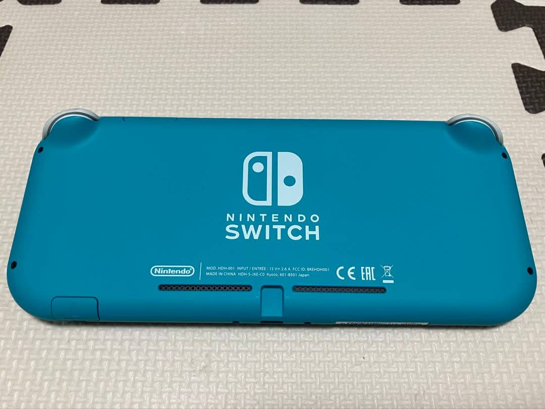 Nintendo Switch Lite アクアブルー 本体　充電器　ケース付