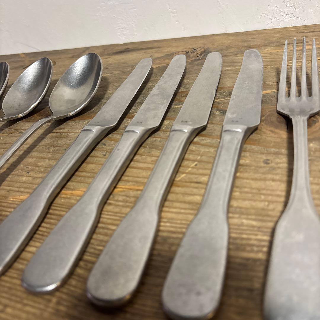 【4セット】KnIndustrie ブリックレーン カトラリー ケイエヌ