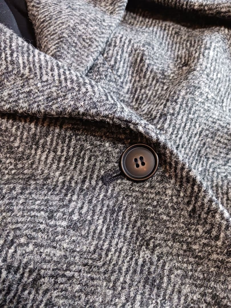 スピックアンドスパンスライバーへリーンボーンミドルコート38