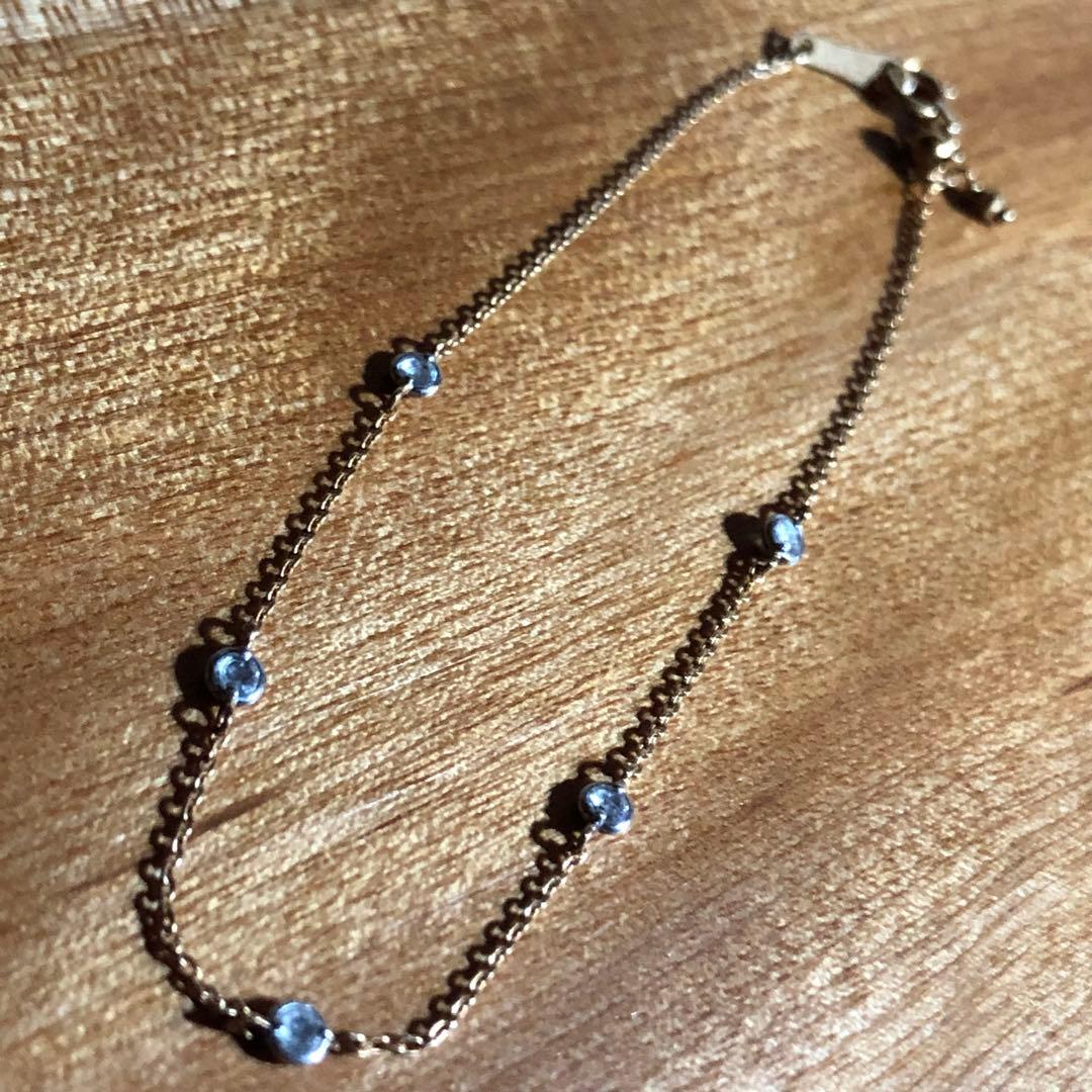 mederu jewelry K18PT900 ローズカットダイヤブレスレット