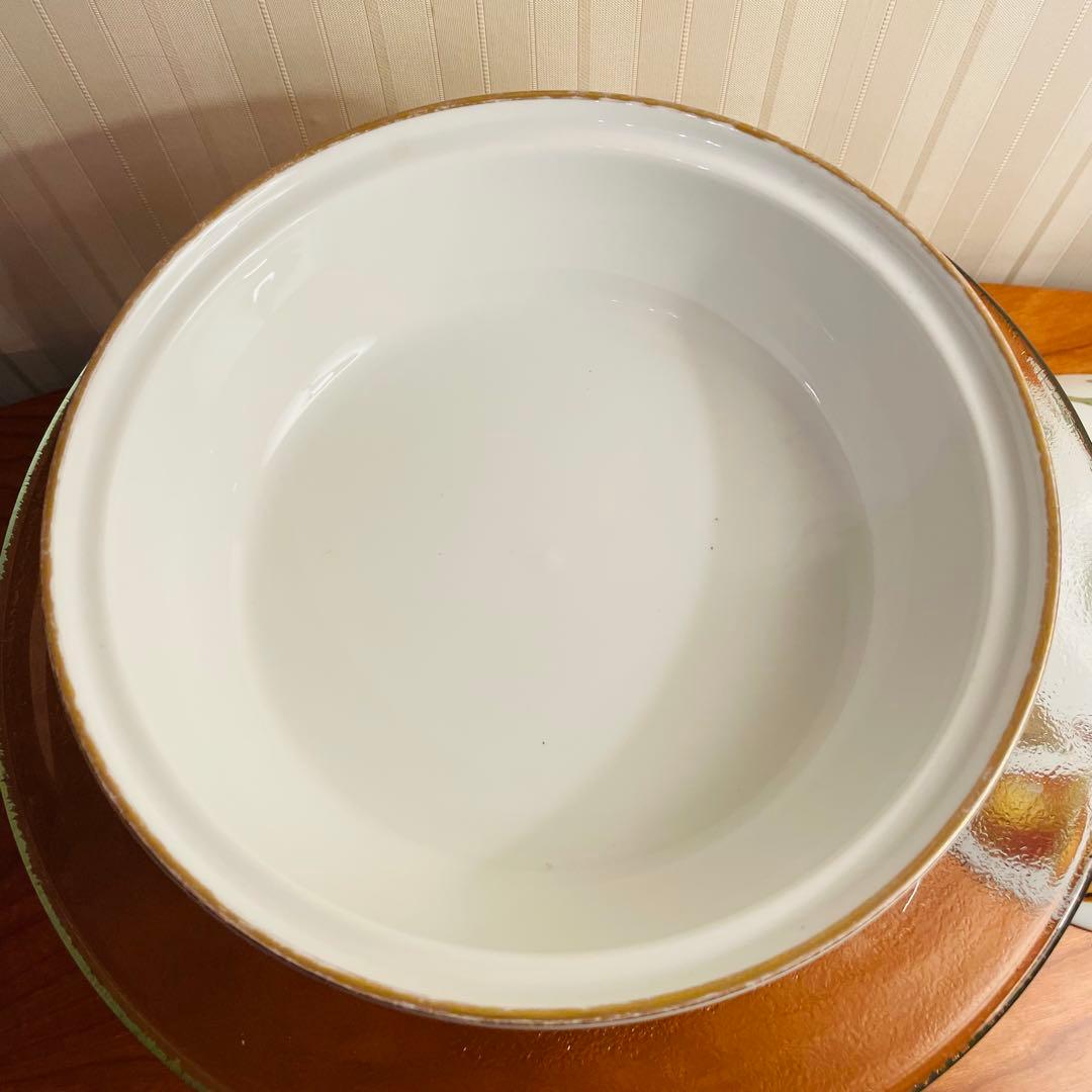 ✨美品✨ WORCESTER イブシャムゴールド 蓋付 鍋皿