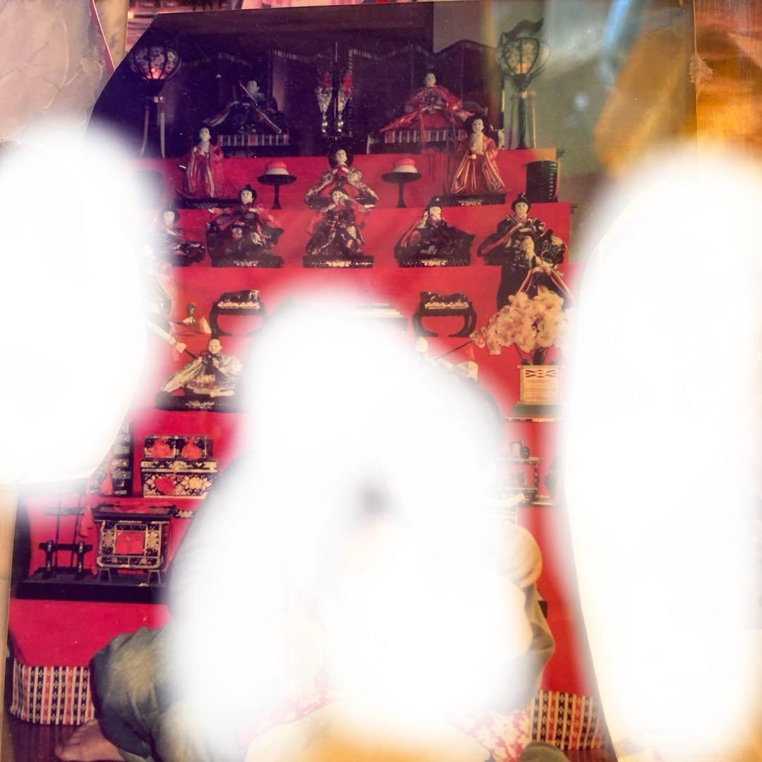 雛人形の段飾り　昭和レトロ