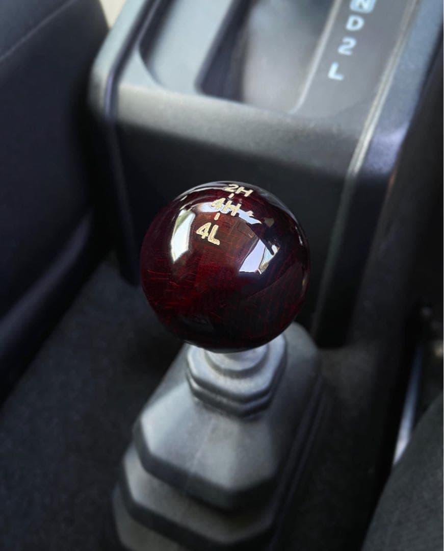 ジムニー JB64/JB74 トランスファーノブ50mm(艶茶)