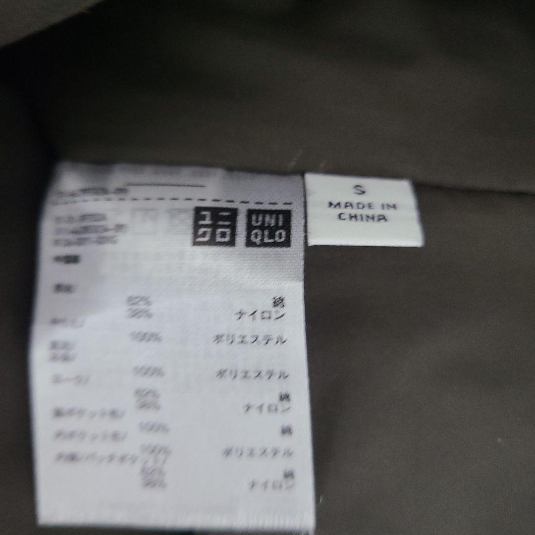 【美品】UNIQLO U パデッドステンカラーコート 2023AW XSオリーブ