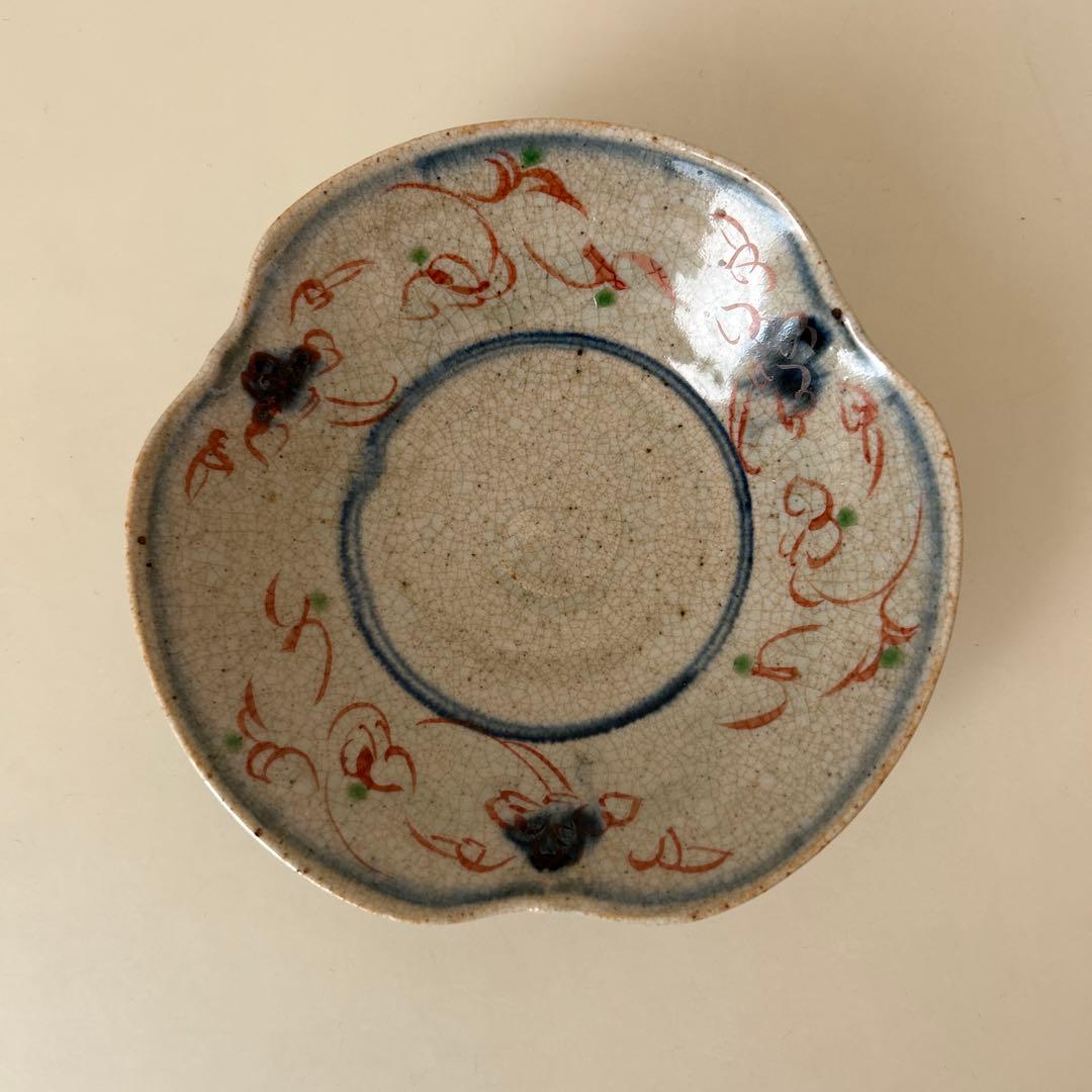 イムサエム　浅鉢　赤絵　暮らしのうつわ花田